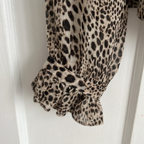 Leopard Print Blouse - Picture 2 of 4
